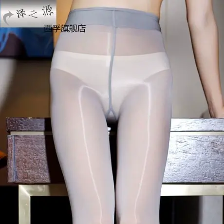 高光油亮柔软丝滑舞台袜夏季薄款裤袜性感美腿紧身遮瑕面膜袜图片