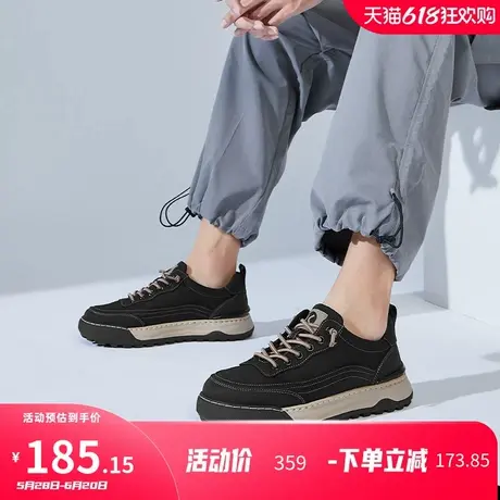 康奈男鞋2025夏季新款轻盈软底滑板鞋百搭透气休闲运动鞋男款布鞋图片