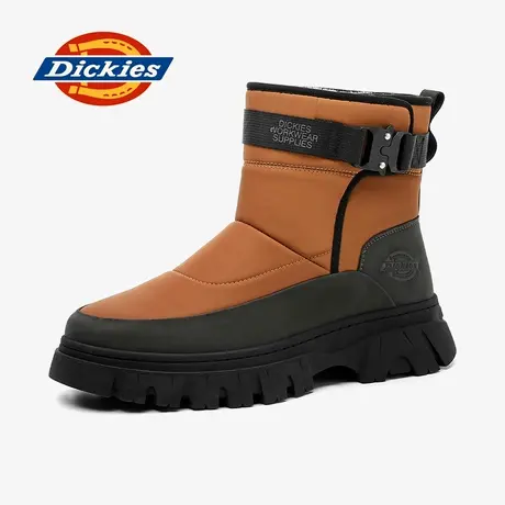 Dickies加厚马丁靴冬季新款加绒保暖男士御寒雪地靴户外东北棉鞋商品大图