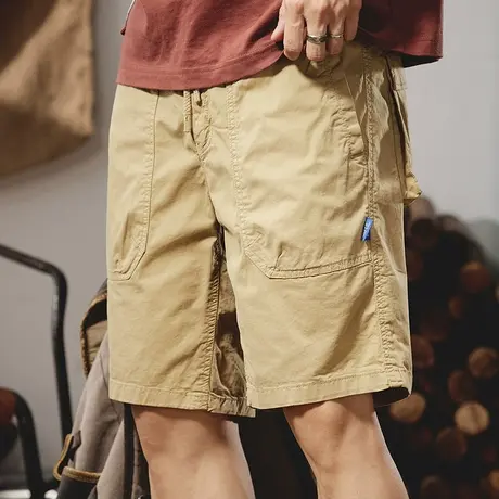 Modi Nick/摩帝尼克男士工装五分裤大码薄款短裤休闲夏季薄款潮流商品大图