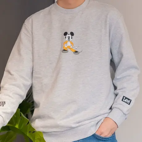 LEE23春夏Disney武功米奇联名商场同款男士卫衣LMT005080CST00FA0图片