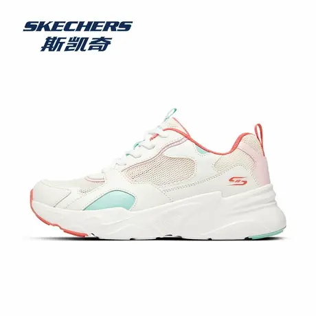 Skechers/斯凯奇官方正品女鞋新款秋季大码厚底增高老爹鞋休闲鞋商品大图