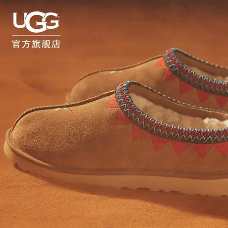 UGG x Liberadiers 秋季新款男女同款合作款舒适懒人鞋 1179090商品大图