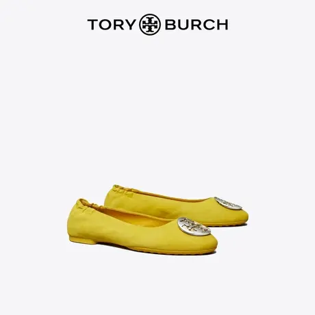【限时折扣】TORY BURCH汤丽柏琦CLAIRE羊皮革平底芭蕾舞鞋147378图片