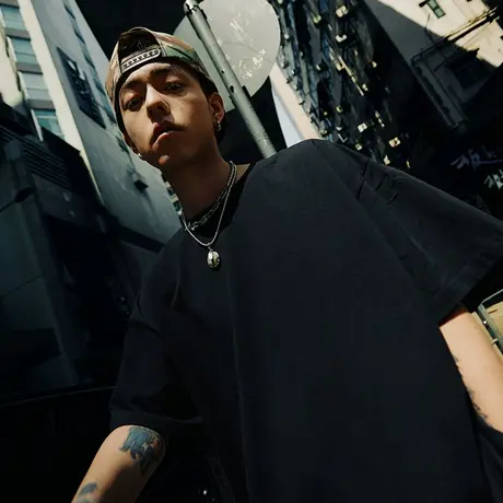 Nuthink美式街头基础款260g重磅纯色短袖男潮夏季美潮T恤大码半袖商品大图