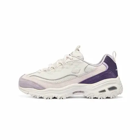 Skechers斯凯奇奶茶熊春夏季新款女鞋熊猫鞋老爹鞋厚底增高休闲鞋图片