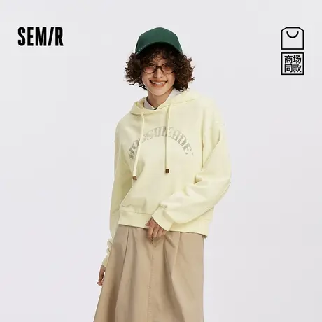[商场同款]森马哈利波特联名卫衣女宽松复古2025秋季新款连帽上衣图片