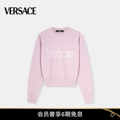 【季末优惠】VERSACE/范思哲 女士 1978 Re-Edition Logo套头衫图片