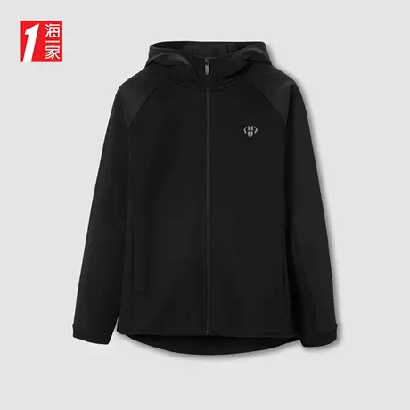 海一家休闲运动开衫连帽青春活力男士卫衣商品大图