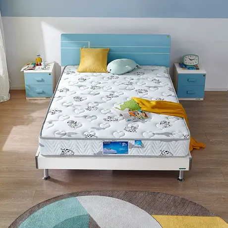 全友家居床垫青少年弹簧床垫椰棕床垫专用软硬两用护脊13008商品大图