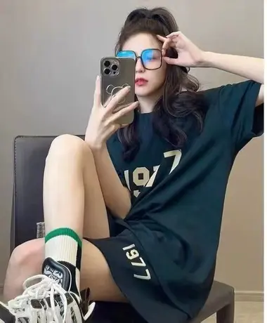 睡衣女夏季薄款可外穿小个子短袖短裤学生运动两件套装韩版家居服图片