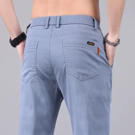 冰丝西装西裤男士夏季薄款高端商务职业正装休闲裤男裤子男款夏裤商品大图