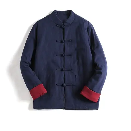 冬季棉服男新款复古中国风棉衣加厚冬天男款棉袄短款潮流男士外套图片