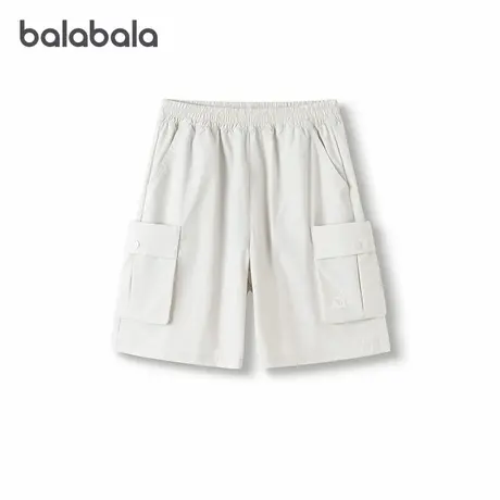 【商场同款】巴拉巴拉童装儿童中裤女童2025夏款速干凉感工装短裤图片