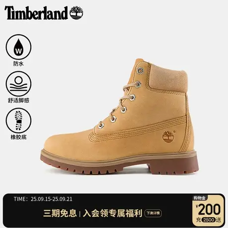 Timberland添柏岚踢不烂女鞋户外休闲大黄靴轻量防水靴|A43H8图片