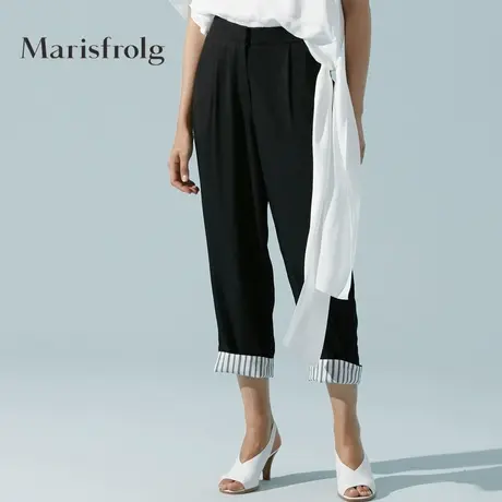 【奥莱清仓保暖季特价 】玛丝菲尔 休闲裤商品大图