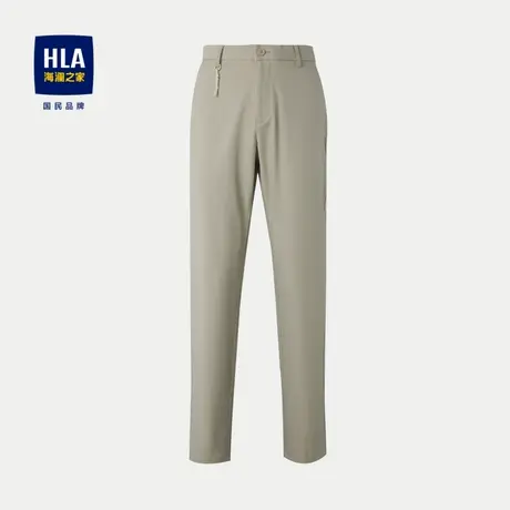 HLA/海澜之家四面弹休闲裤2024春夏新款新疆棉商务绅士裤子男图片