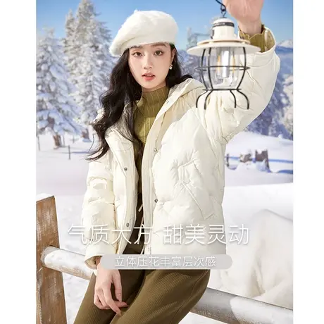 【新年搭配】香影小个子羽绒服女2023冬季新款高级感超好看防风图片