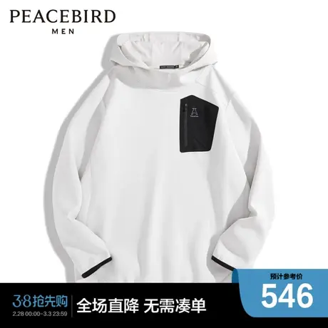 【商场同款】太平鸟男装卫衣B1CRD4X09商品大图