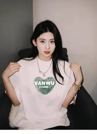 美式重磅纯棉别致短袖独特夏季t恤女新款宽松百搭半袖显瘦上衣服商品大图