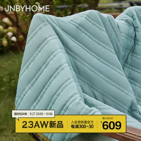JNBYHOME江南布衣秋冬新品绗缝被双面触感空调被一面凉感贴肤被子图片