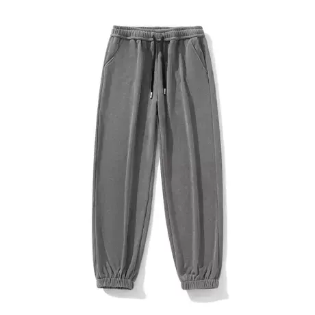 nasa联名休闲裤子男士宽松灯芯绒束脚裤春秋美式百搭潮牌ins卫裤商品大图