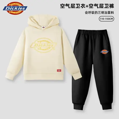 Dickies童装男童套装秋季儿童美式潮牌卫衣裤女孩2025新款衣服秋A商品大图