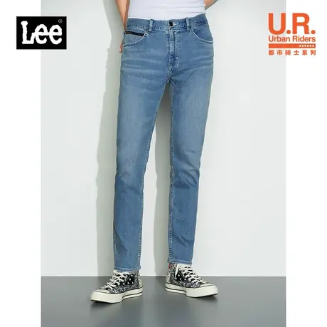 Lee商场同款723修身直脚浅蓝色男牛仔裤休闲潮流LMB100723100-787图片