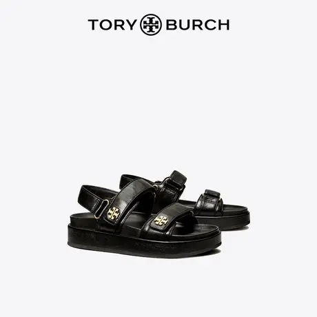 TORY BURCH 汤丽柏琦 KIRA平底带扣凉鞋 144328商品大图