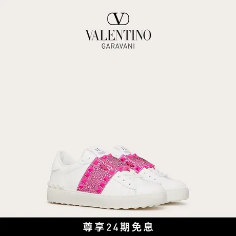 【24期免息】华伦天奴VALENTINO女士 ROCKSTUD UNTITLED 小白鞋图片