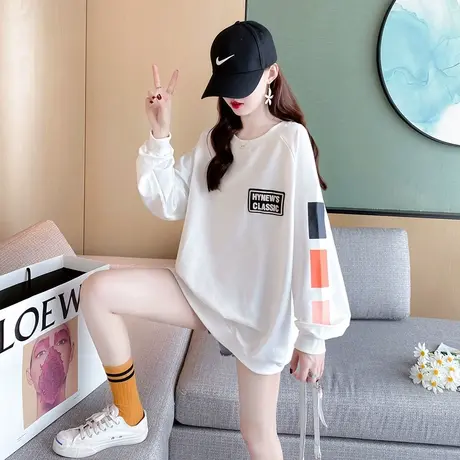 卫衣2023年新款女装韩版秋冬季秋款秋装宽松女士加绒外套爆款上衣图片