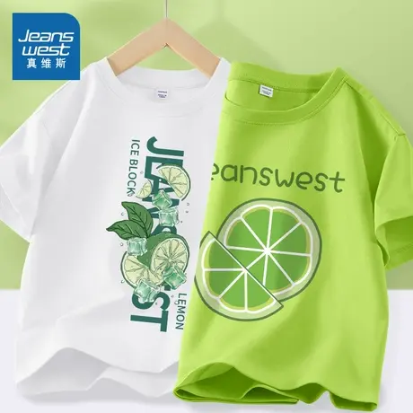 真维斯童装女童短袖t恤2025新款儿童夏季纯棉半袖中大童夏装上衣图片