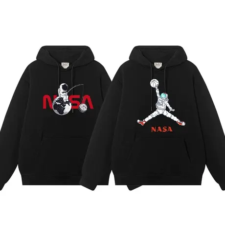 秀洛NASA宇航员 新款加绒加厚卫衣商品大图
