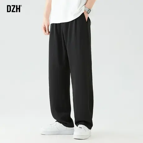 男士休闲西裤垂坠感直筒休闲裤宽松秋冬新款裤子男2023年新款长裤商品大图