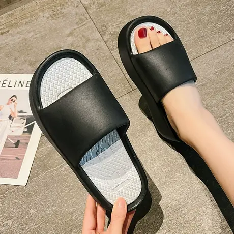 拖鞋女2024新款网红时尚夏季外穿软底踩屎感室内家居防滑凉拖百搭商品大图