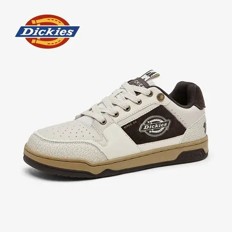Dickies男鞋2025秋冬新款复古板鞋男拼色百搭厚底防滑男士休闲鞋商品大图
