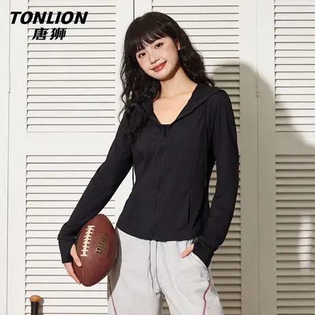 唐狮官方upf50+防晒服女2026新款夏短款修身显瘦凉感外套防晒衣VC图片