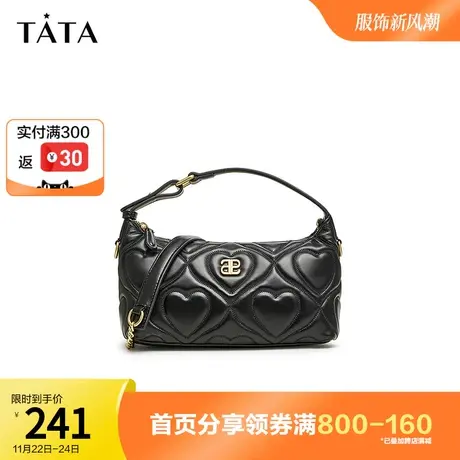 Tata他她七夕礼物奥莱质感斜挎包包大容量女2023手提包秋X3136CX3图片