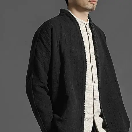 苎麻衬衫男2024春秋休闲棉麻长袖百搭中国风衬衣上衣男士外套潮流图片
