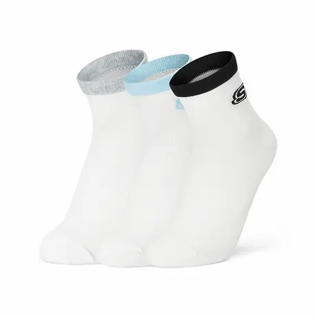 Skechers斯凯奇男女童短筒袜舒适秋冬季百搭儿童透气防臭运动袜子商品大图