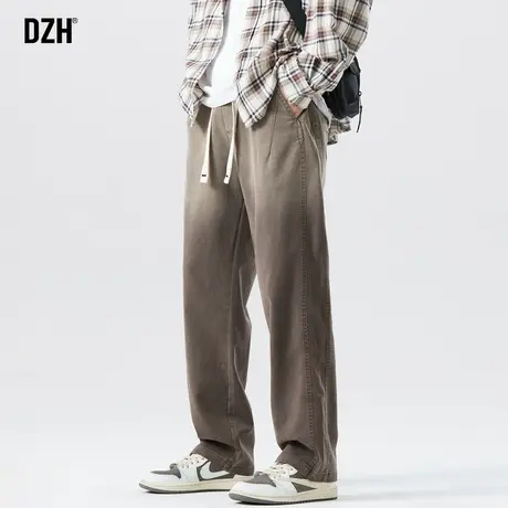 男士美式复古牛仔裤男直筒宽松秋季休闲裤子男款美式高街2023新款商品大图