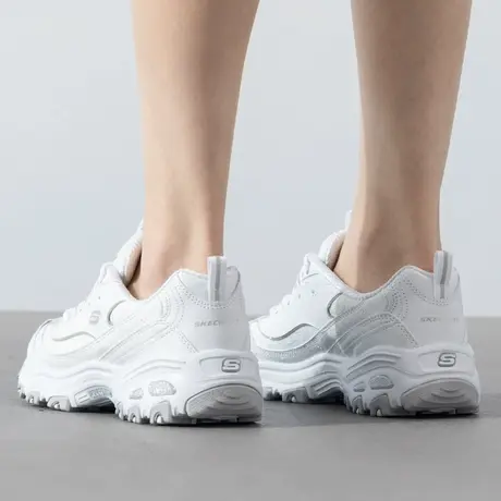 Skechers斯凯奇熊猫鞋女鞋秋季新款老爹鞋低帮休闲鞋子时尚运动商品大图