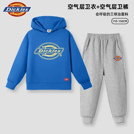 Dickies童装男童春秋季套装儿童2025新款美式两件套男孩连帽卫衣A商品大图