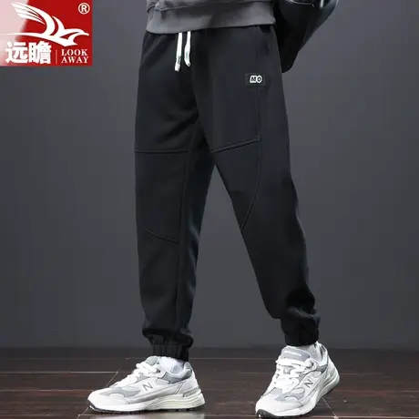 秋季卫裤男款秋季2023新款潮牌宽松束脚运动裤春秋工装休闲裤子男商品大图