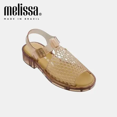 Melissa梅丽莎夏季低跟编织搭扣百搭休闲女士凉鞋32474S商品大图