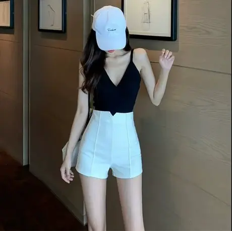 短裤女夏季外穿防走光安全裤紧身弹力显瘦辣妹性感超短打底热裤潮商品大图