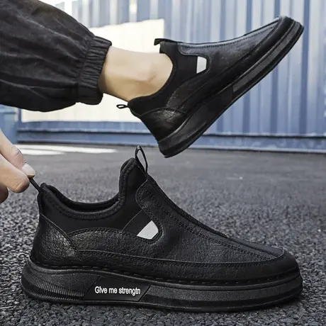 雨鞋男士时尚钓鱼鞋厨房专用厨师水鞋男款胶鞋短筒雨靴防滑防水鞋商品大图