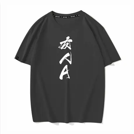 秀洛夏目友人帐友人A夏季纯棉短袖T恤二次元情侣装男女角色扮演服商品大图