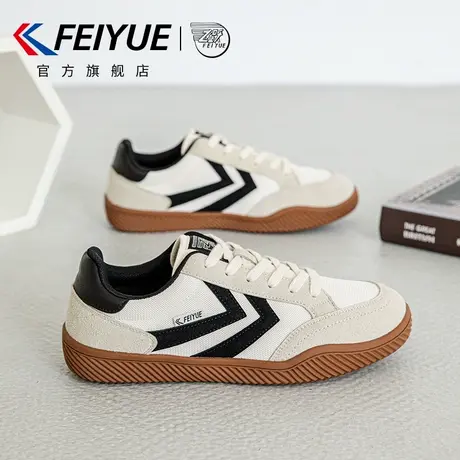 feiyue/飞跃男鞋德训鞋男2025夏季新款休闲爆款透气潮流网面鞋子商品大图