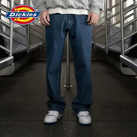 Dickies x JAKE HAYES滑手联名款 工装风纯色休闲长裤商品大图
